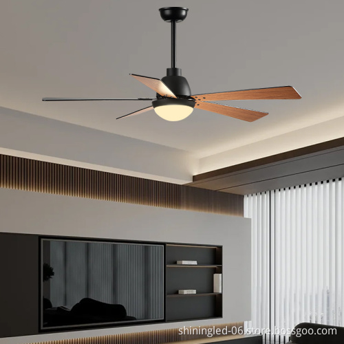 Modern High-Quality Energy-Saving 52 Inch Chandelier Ceiling Fan with Lights